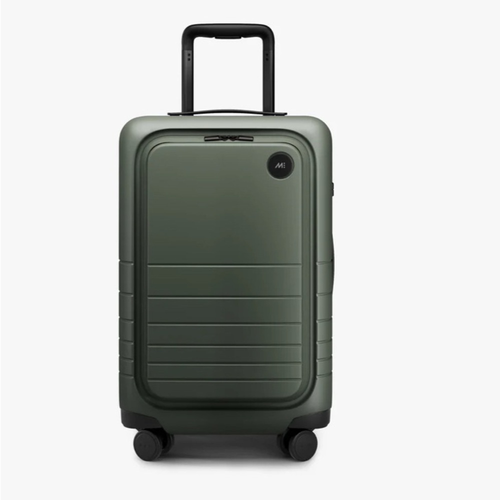 M-Brand olive green Carry-On Pro Luggage